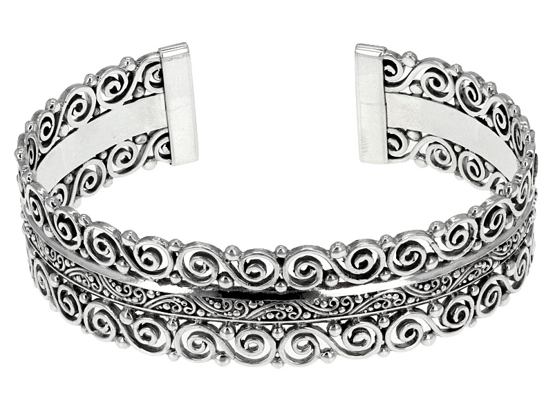 Artisan Gem Collection Of Bali(Tm) Sterling Silver Cuff ...
